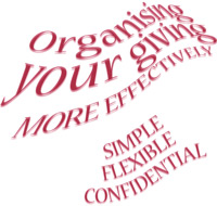 Organising your giving more effectively